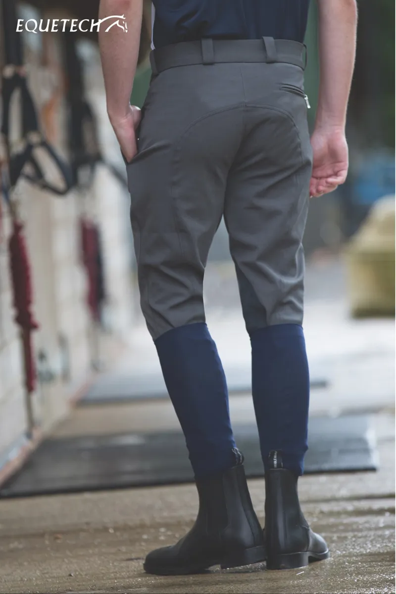 Equetech Mens Kingham Breeches Grey-3